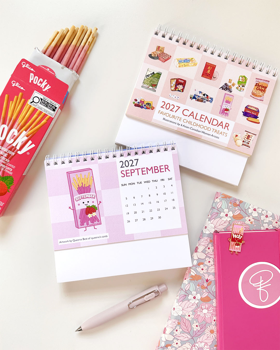 2027 Desk Calendar