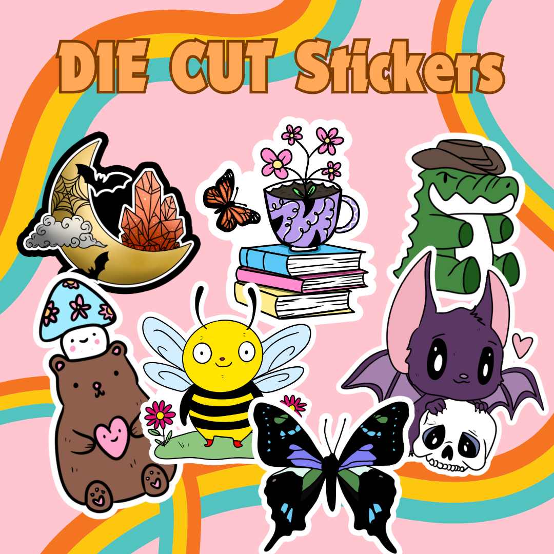 Rainbow Raccoon | Animal | Pride | Waterproof Sticker | 3"