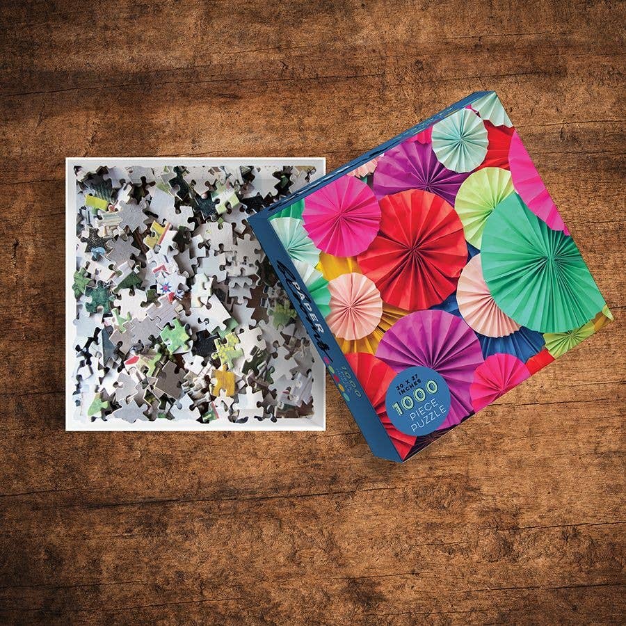 1000 Piece Paper Blooms Jigsaw Puzzle