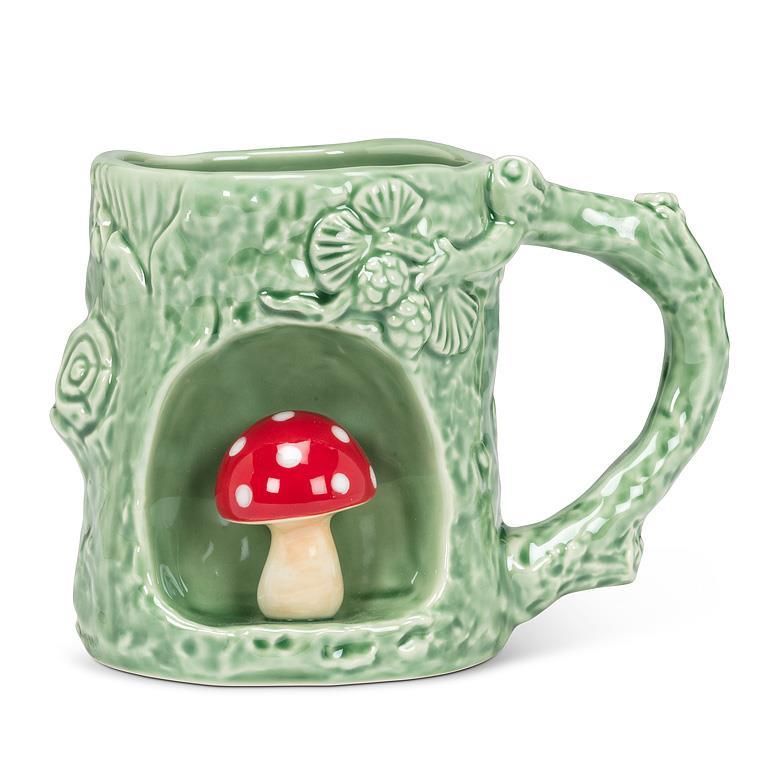 Tree Look Mug with Mushroom