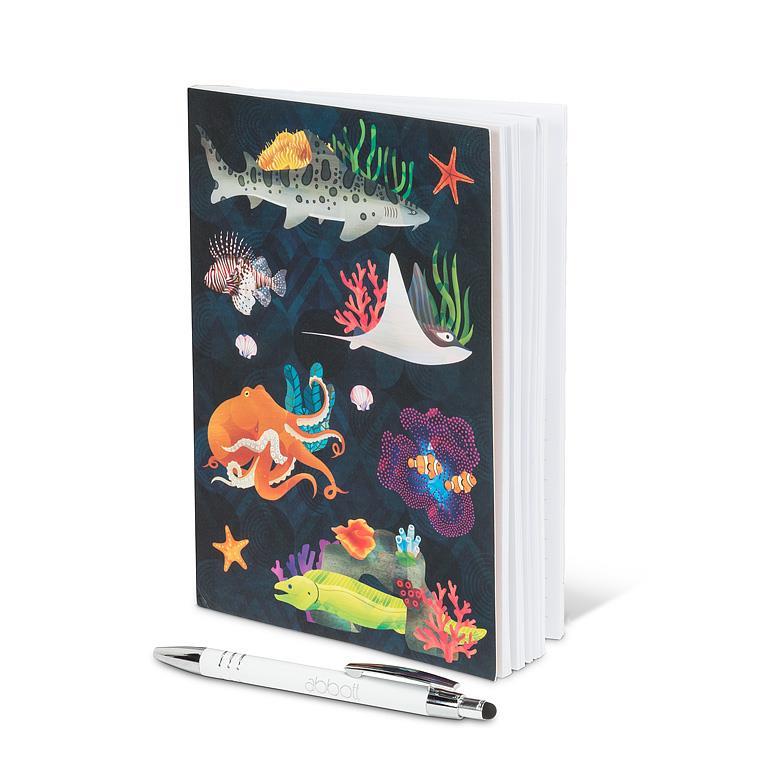 Marine Kingdom Lined Notebook