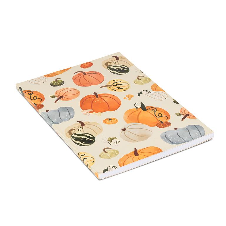 Autumn Harvest Lined Notebook