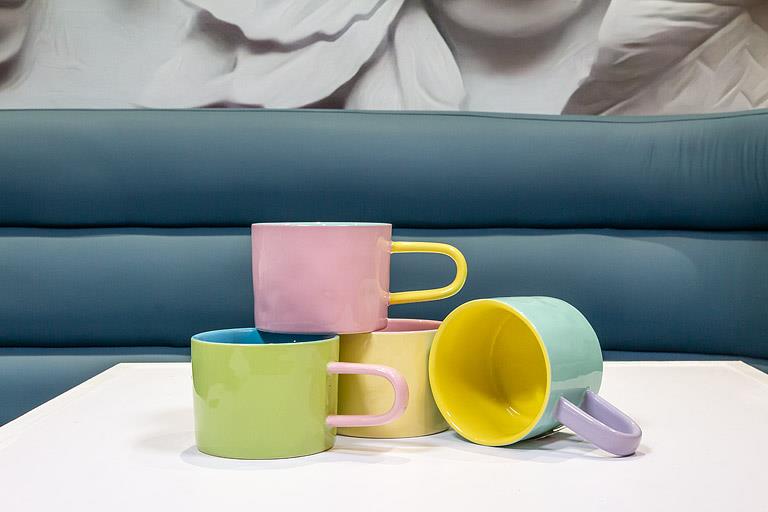 Triple Colored Mug
