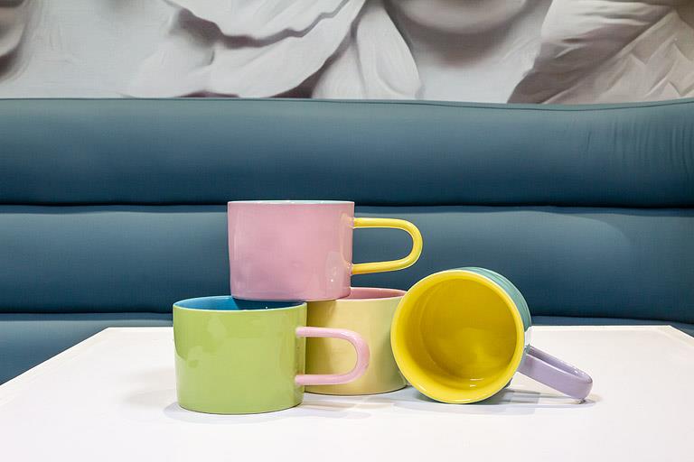 Triple Colored Mug