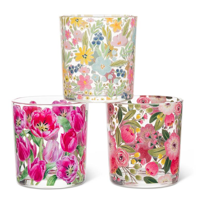 Bright Florals Votive