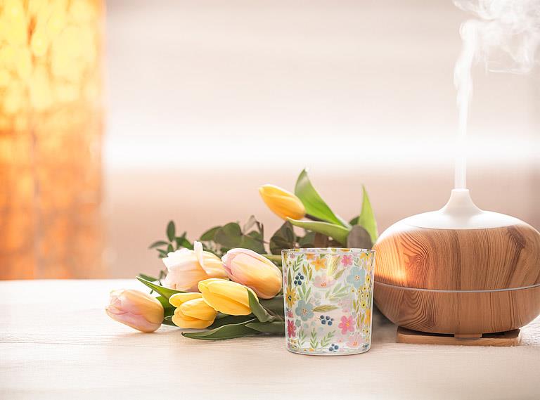 Pastel Florals Votive