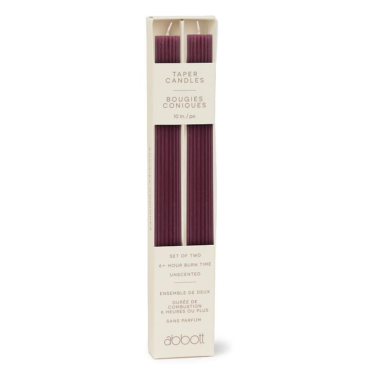 Ridged Taper - Purple