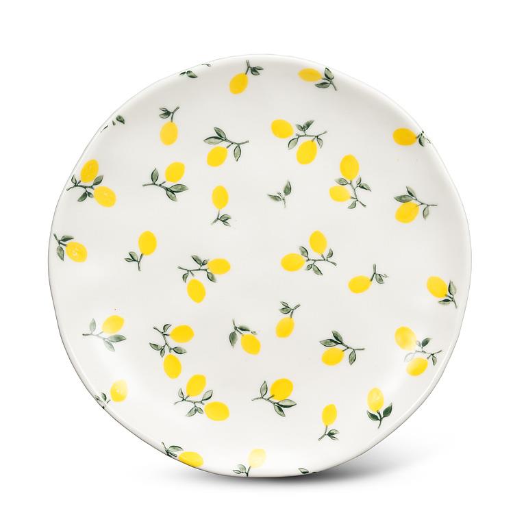 Appetizer plate with Lemons