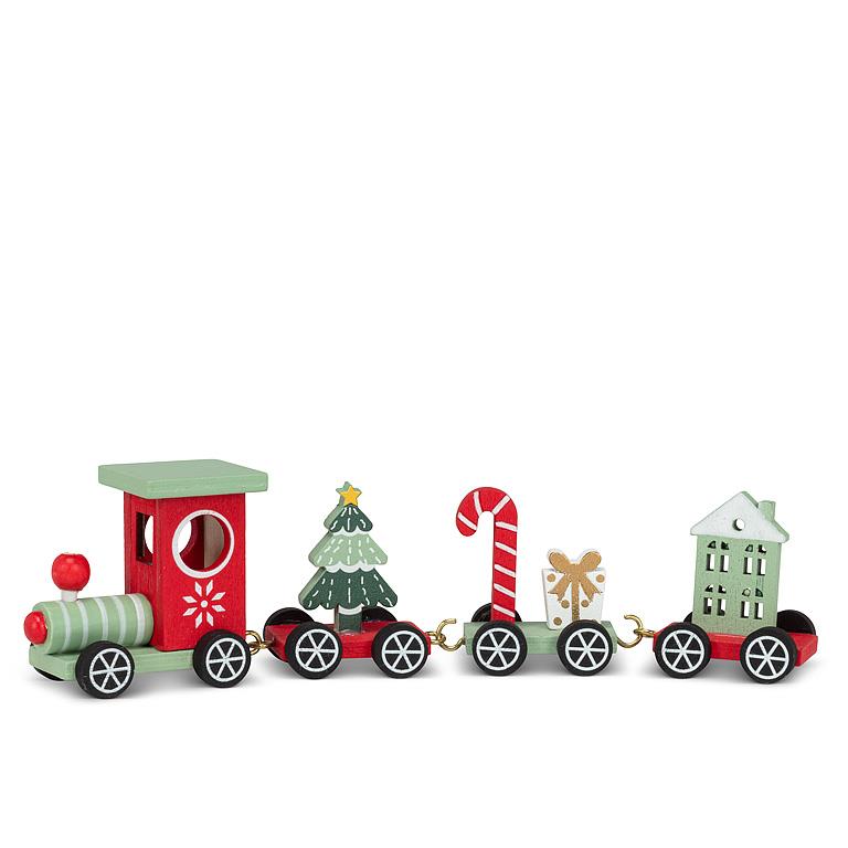 Sm 4pc Train Set-Red/Green