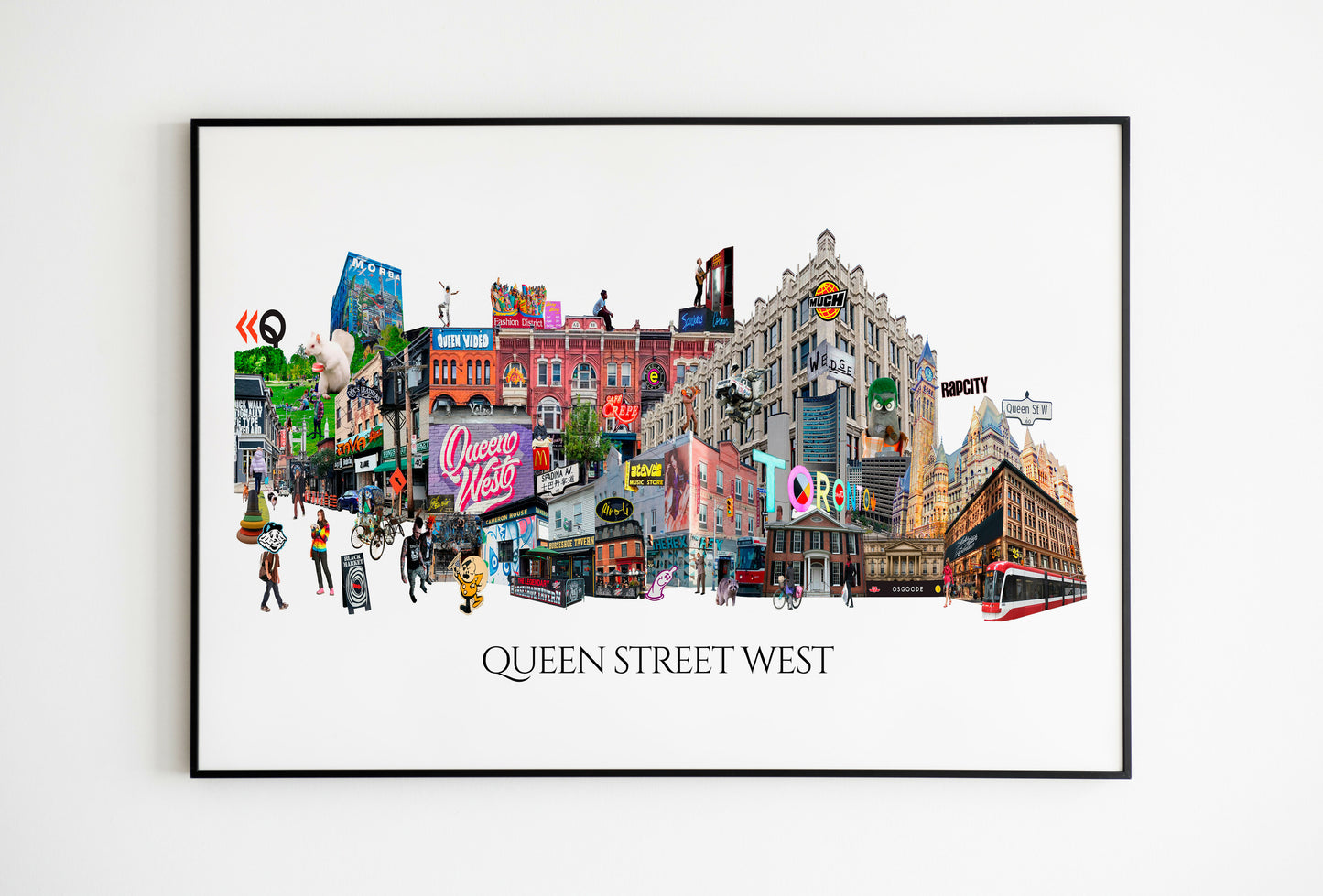 LWCS 26- 8.5 x 11 Queen West Print