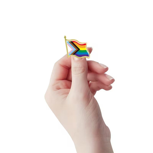 Pride flag pin - Pride progress flag
