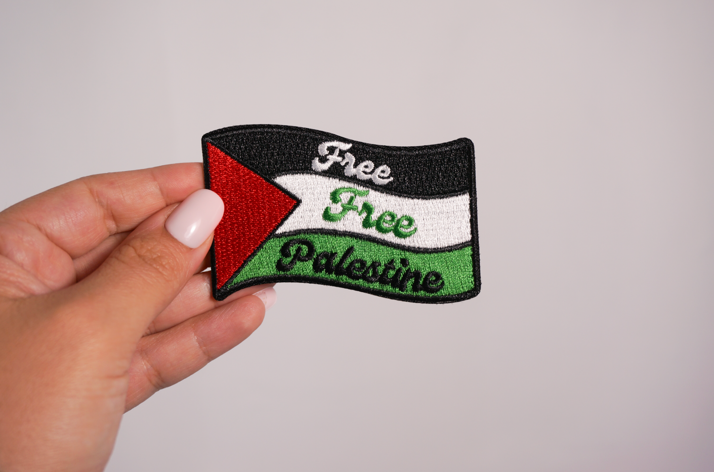 Palestinian Flag Patch – Palestine Iron-On Embroidered Patch | Free Palestine National Symbol