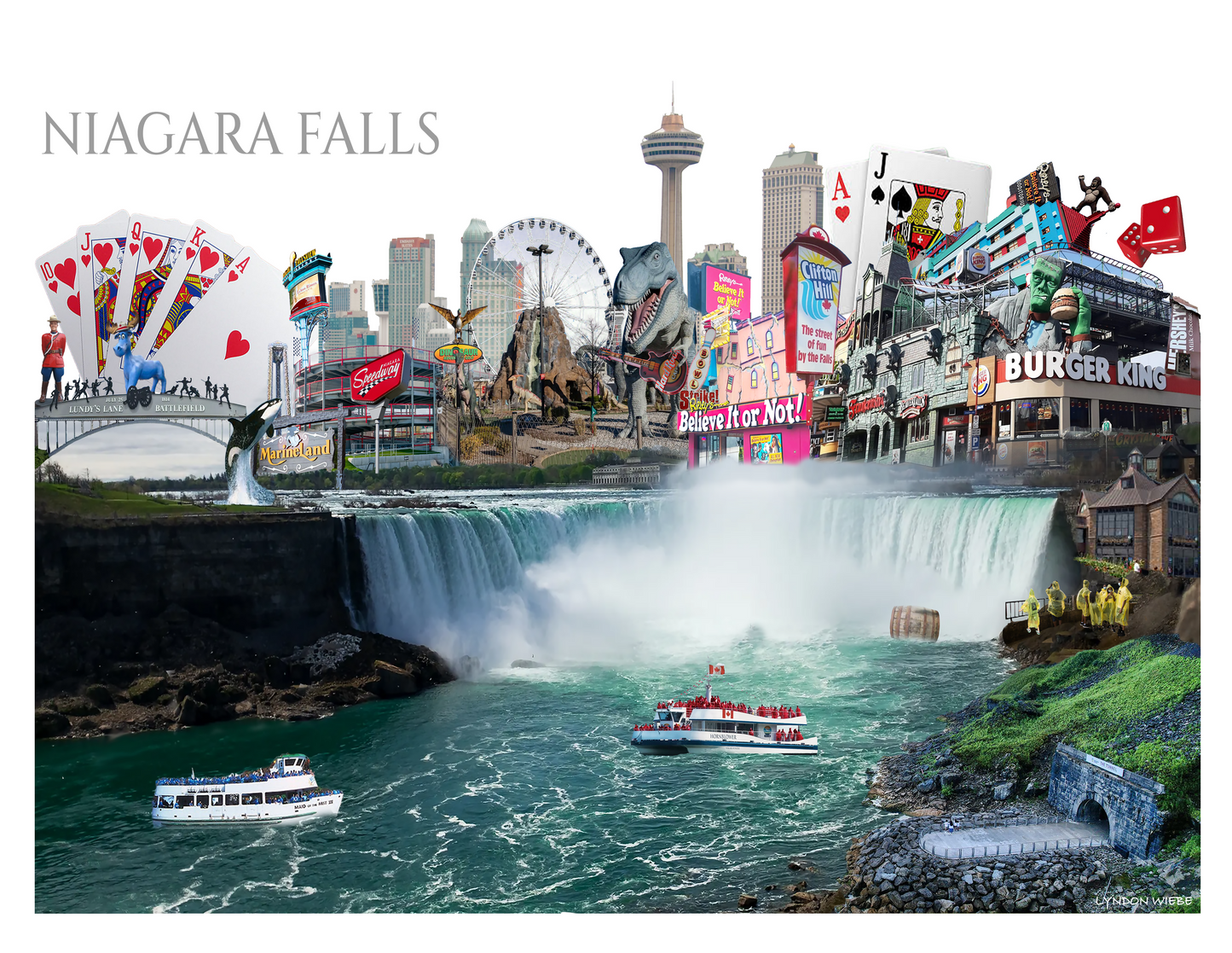 LWCS 24- 8.5 x 11 Niagara Falls Print