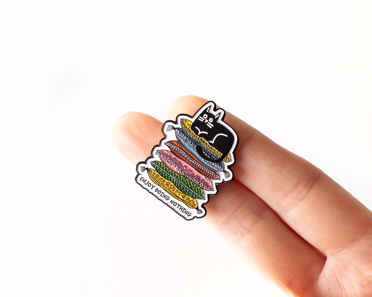 SPL E014 Lazy Cat Pin