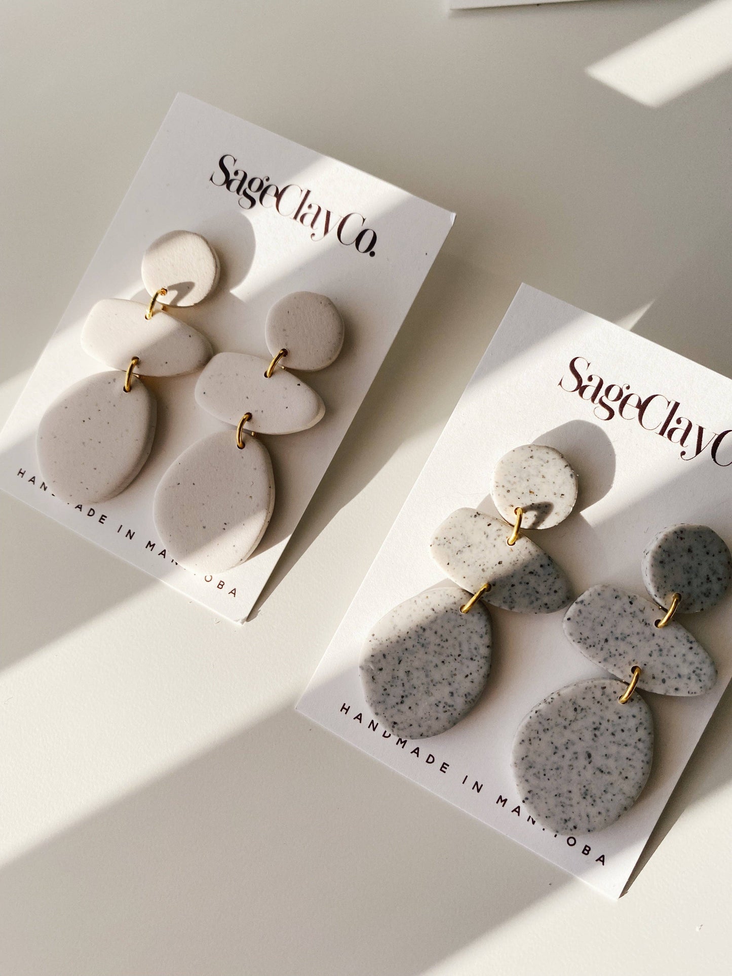 SageClayCo - Gia | Handmade Polymer Clay Earrings