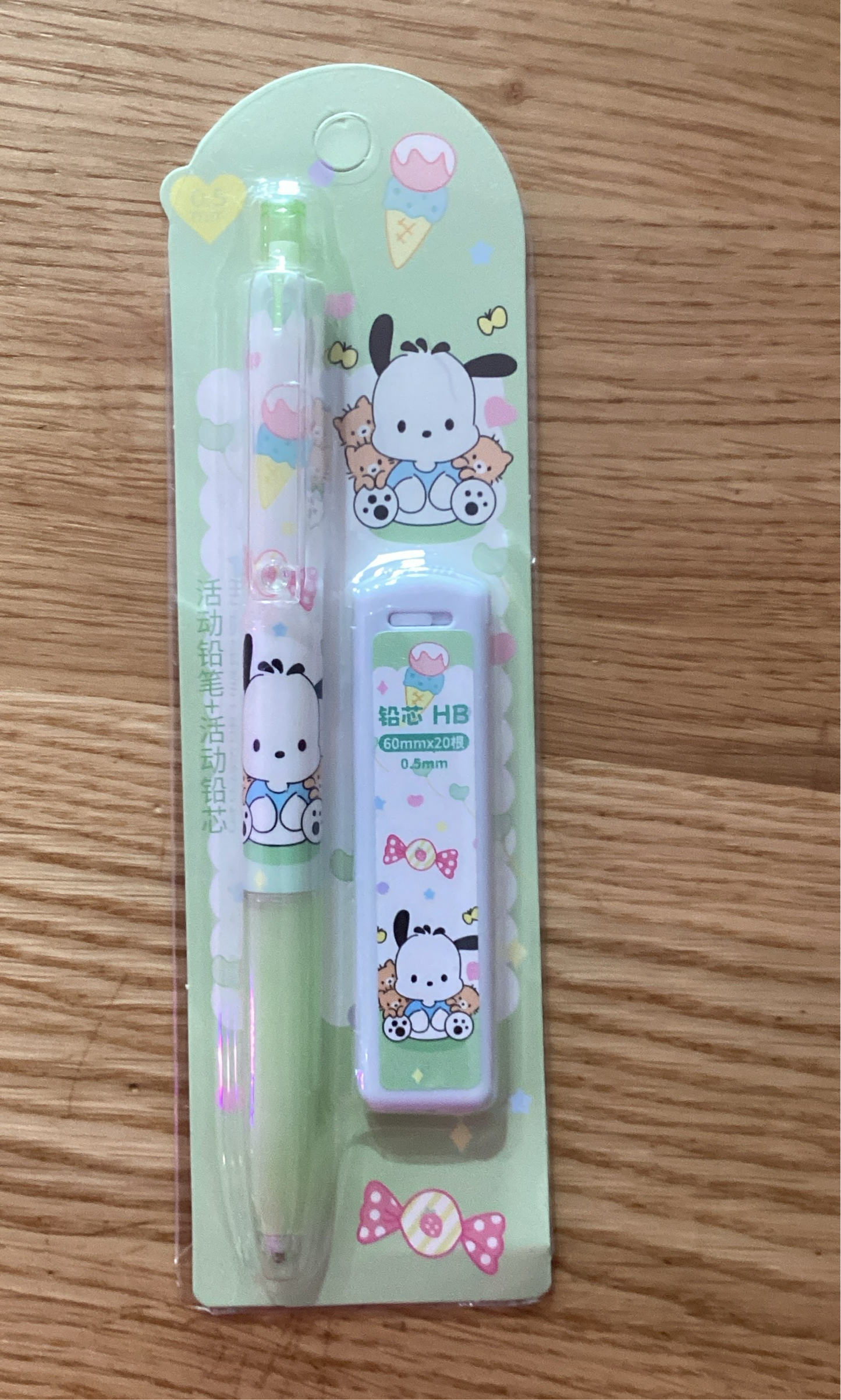 Sanrio -Melody, Kuromi, Cinnamoroll, Pochacco Mechanical Pencil 0.5mm