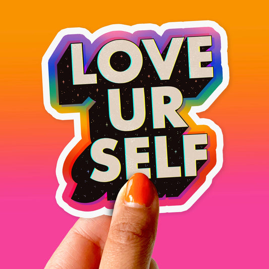 Love Ur Self  Vinyl Sticker