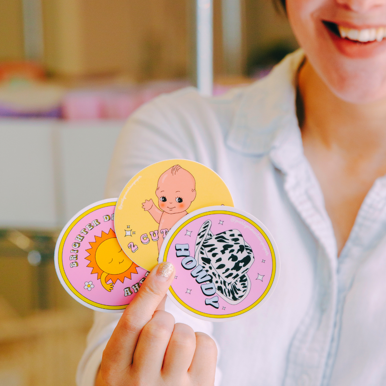 Howdy Hat Sticker |