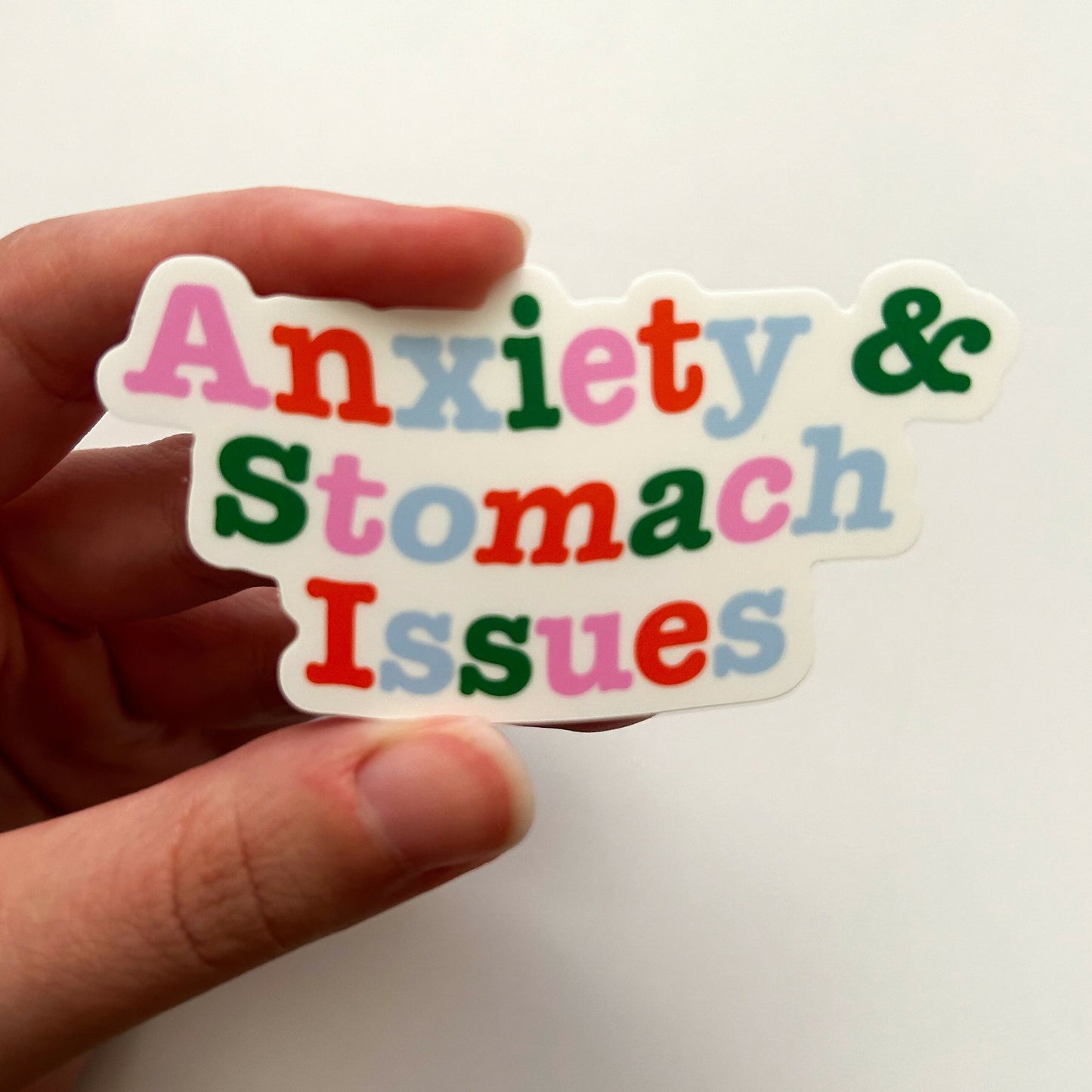 DMB 301 - Anxiety & Stomach Issues Vinyl Sticker