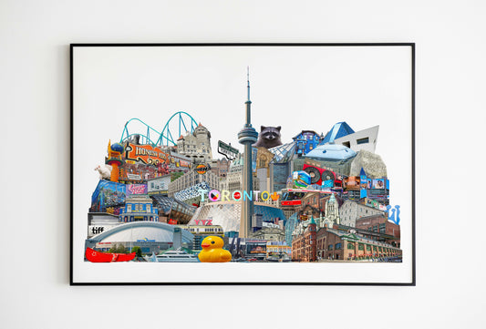 LWCS 02 - 11 x 17 - Framed Toronto Print