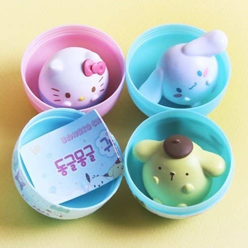 Sario Characters adorable round Figure blind Capsule SET