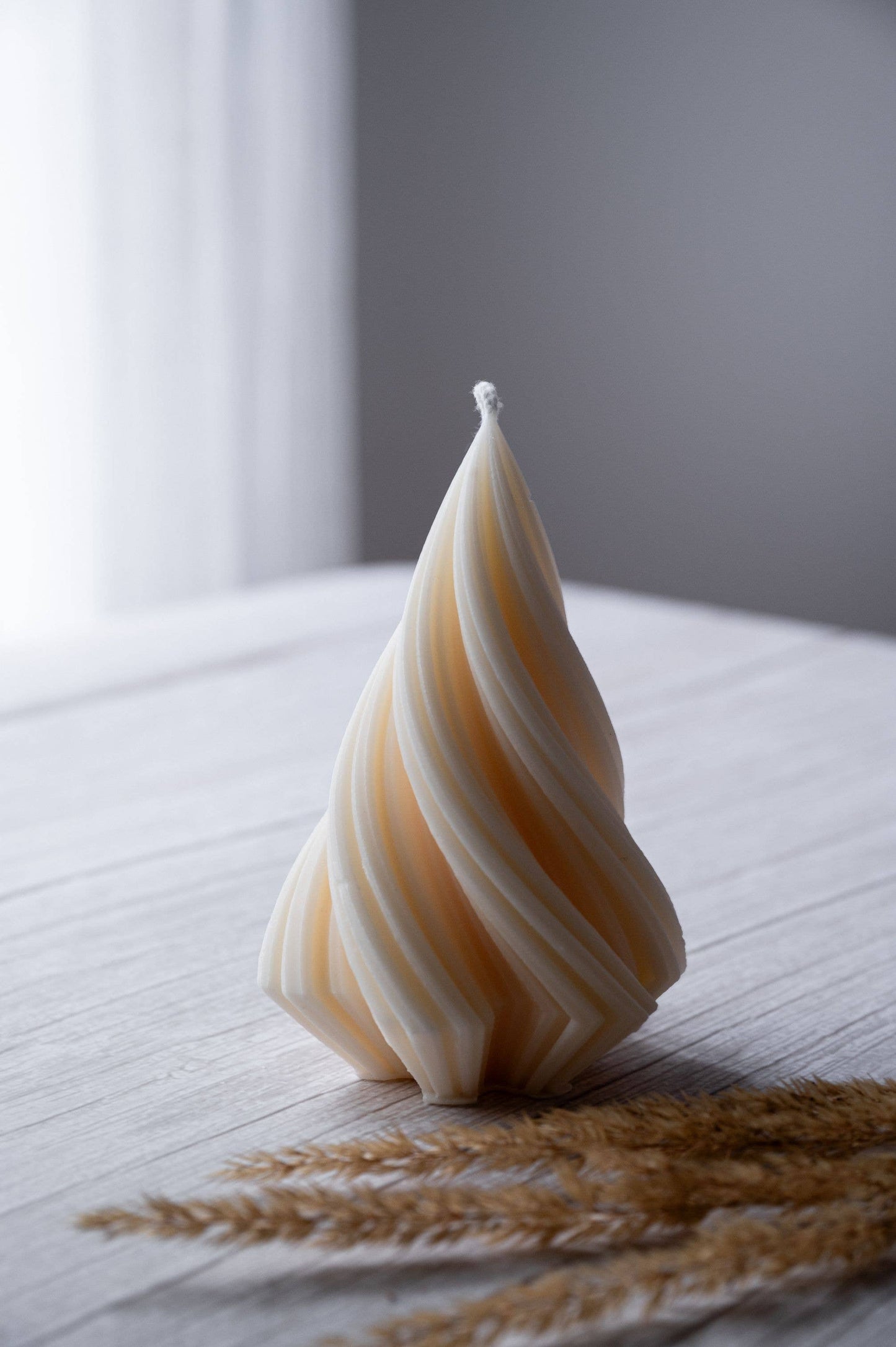 Wave Twirl Candles - Holiday spice candles