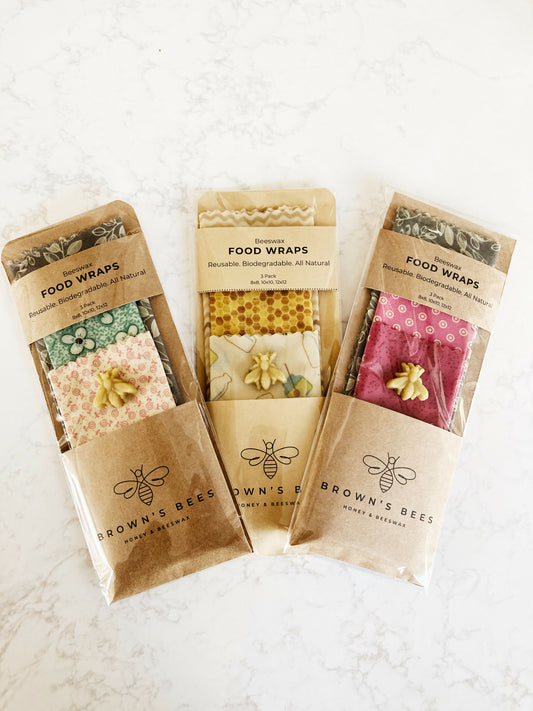 BRBE-FWR Beeswax Food Wraps