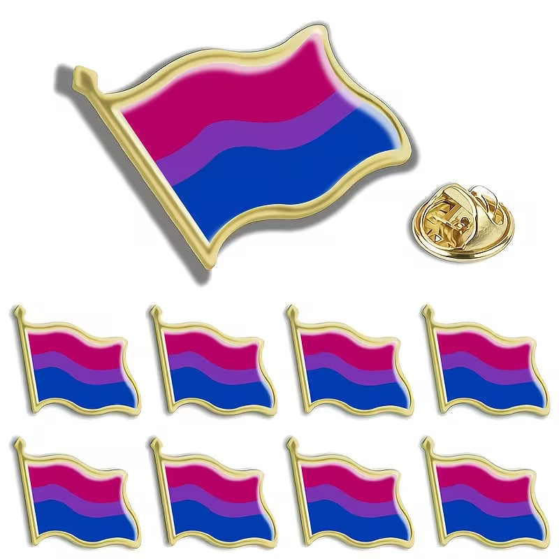 Pride flag pin - Bisexual flag