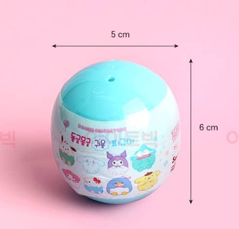 Sario Characters adorable round Figure blind Capsule SET