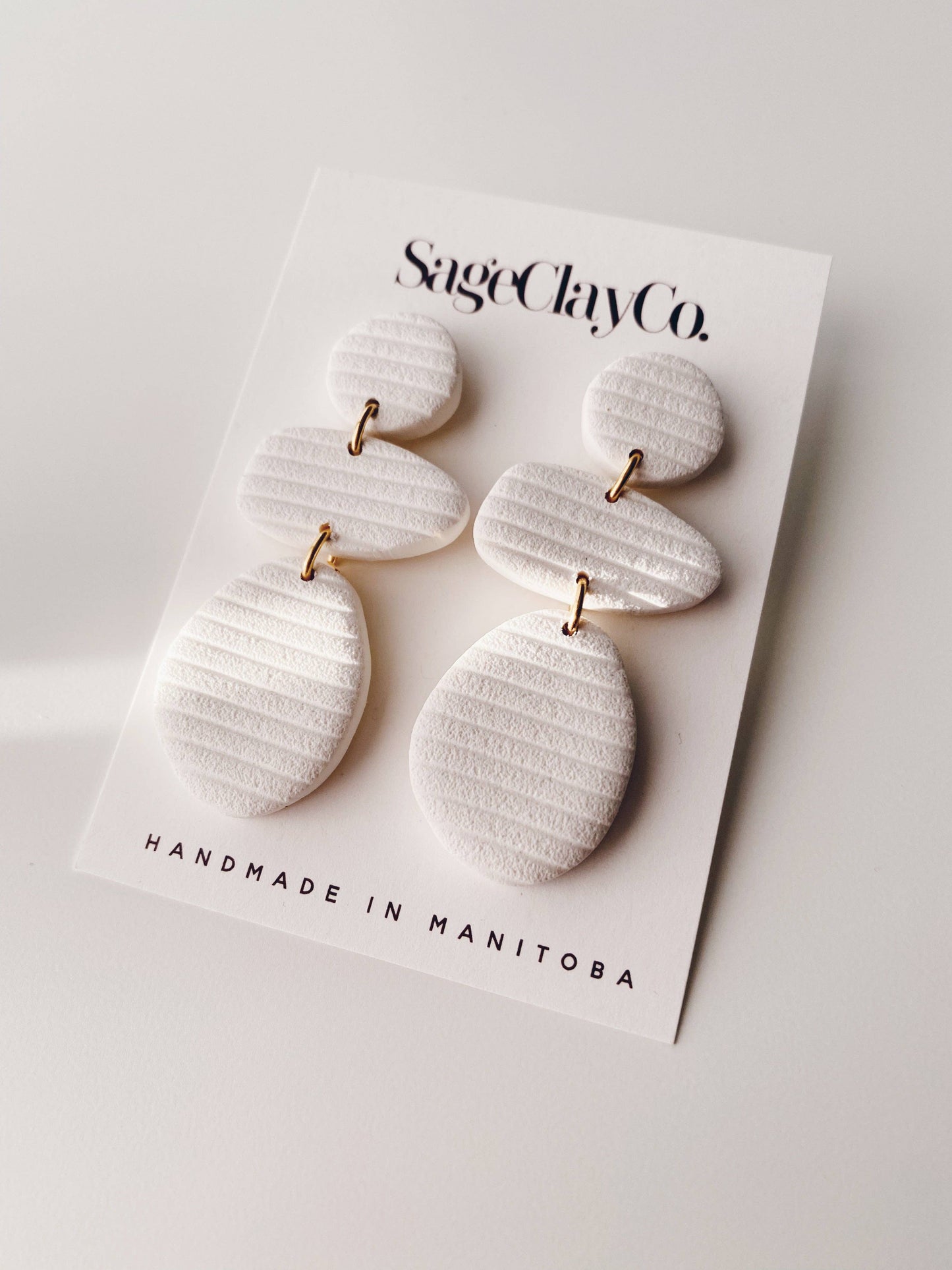 SageClayCo - Gia | Handmade Polymer Clay Earrings