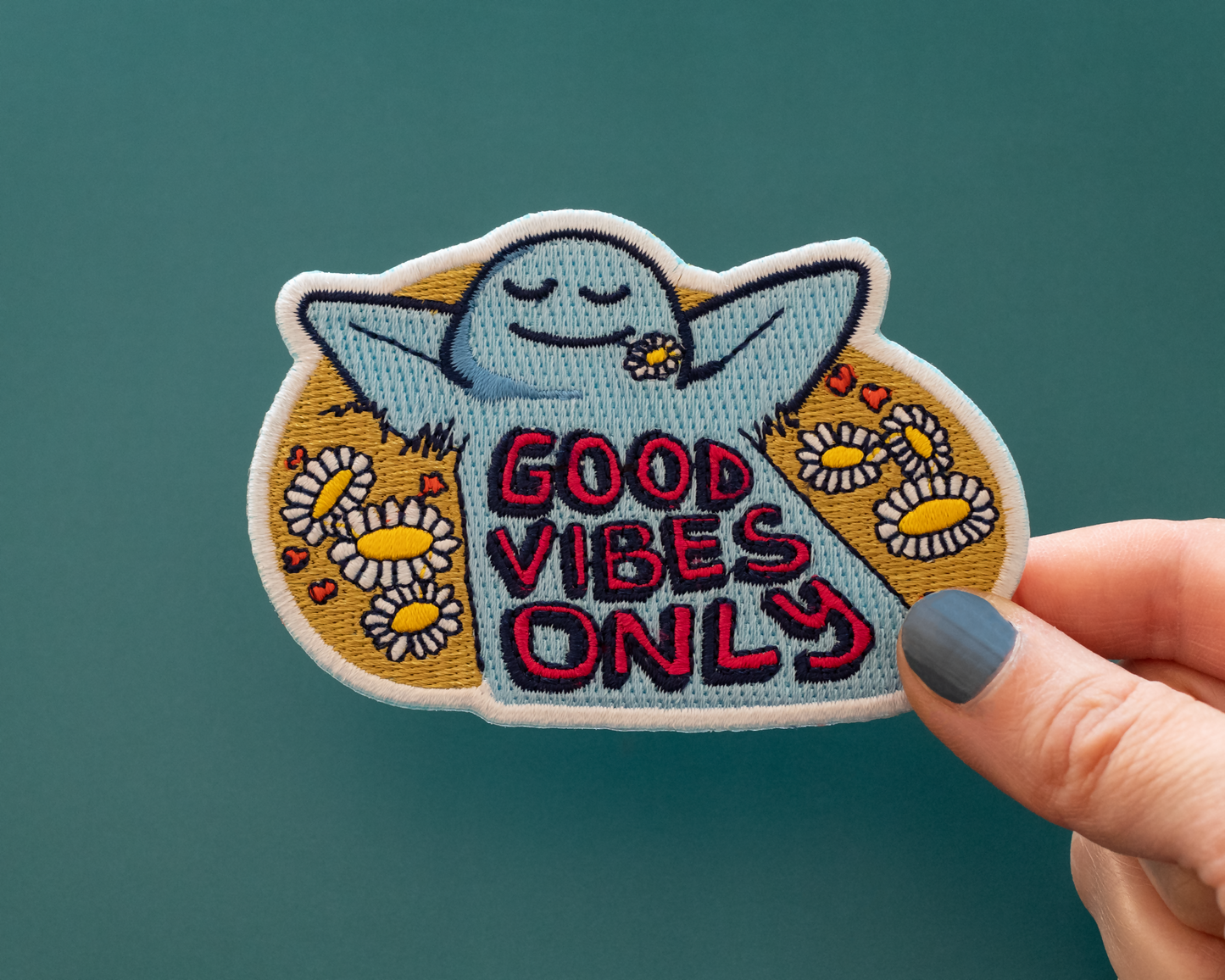 Spl p021 Good vibes only Patch