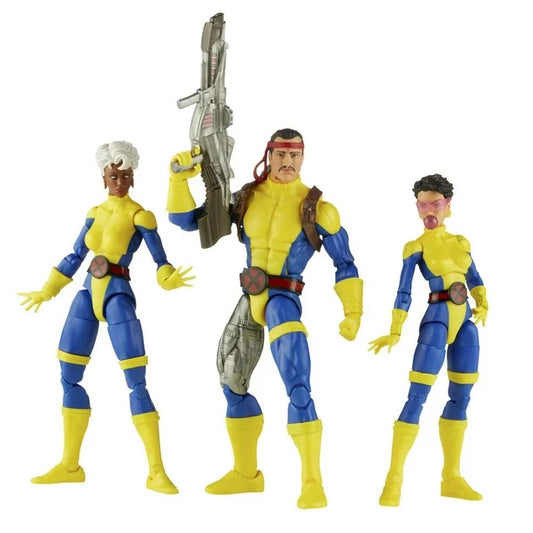asbro Marvel Legends Series: Marvel’s Forge, Storm, & Jubilee X-Men Action Figures Set