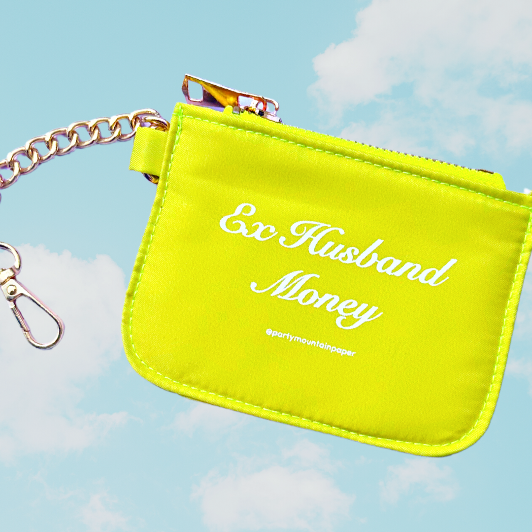 Ex Husband Money Coin Purse