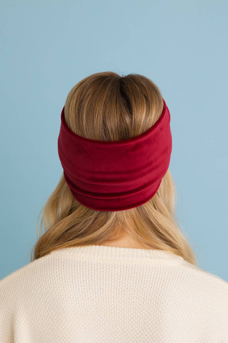 Super Soft Twisted Velvet Headbands for Fall 🍂