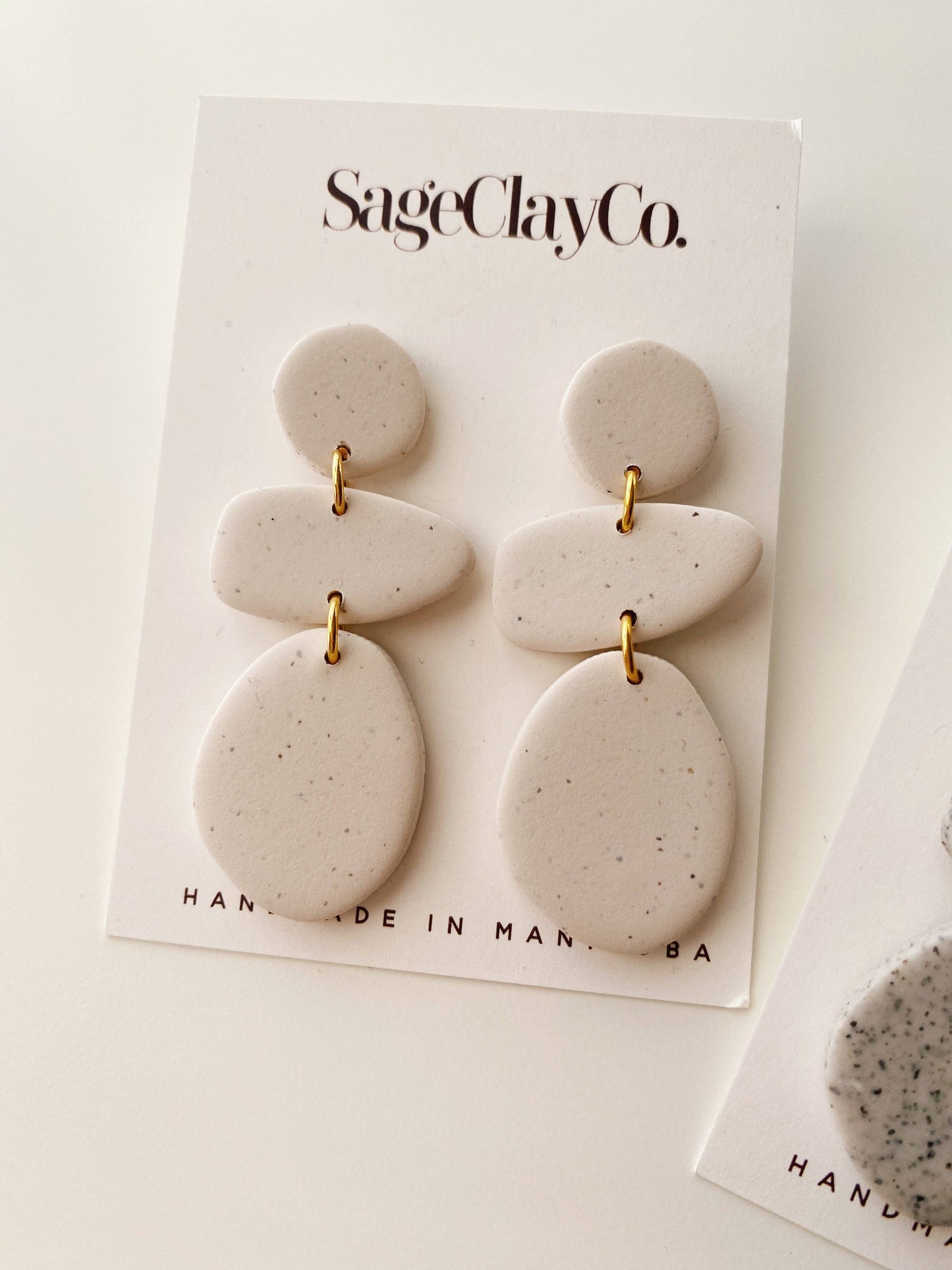 SageClayCo - Gia | Handmade Polymer Clay Earrings