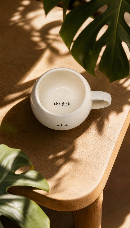 Preorder- What... The Fuck ? Ball Mug