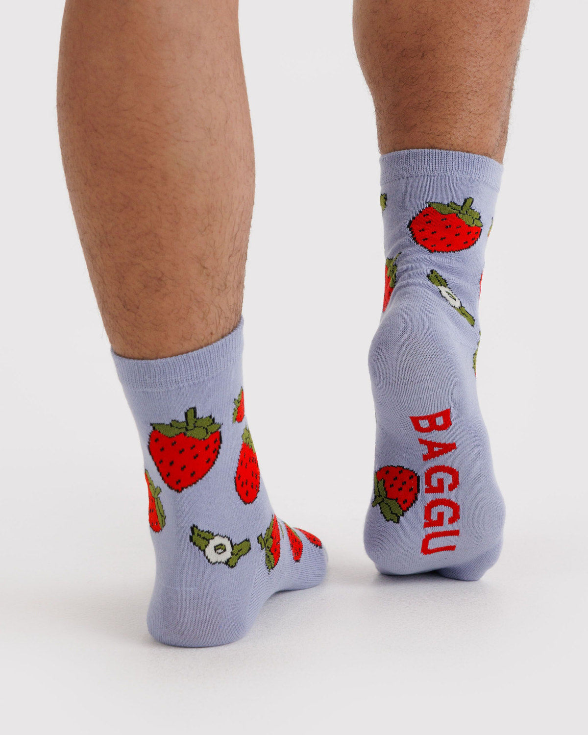 Baggu - Crew Sock - Strawberry Blossom