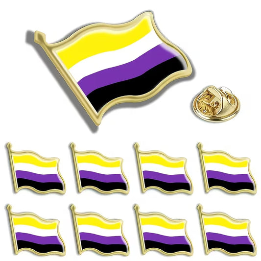 Pride flag pin - Non binary