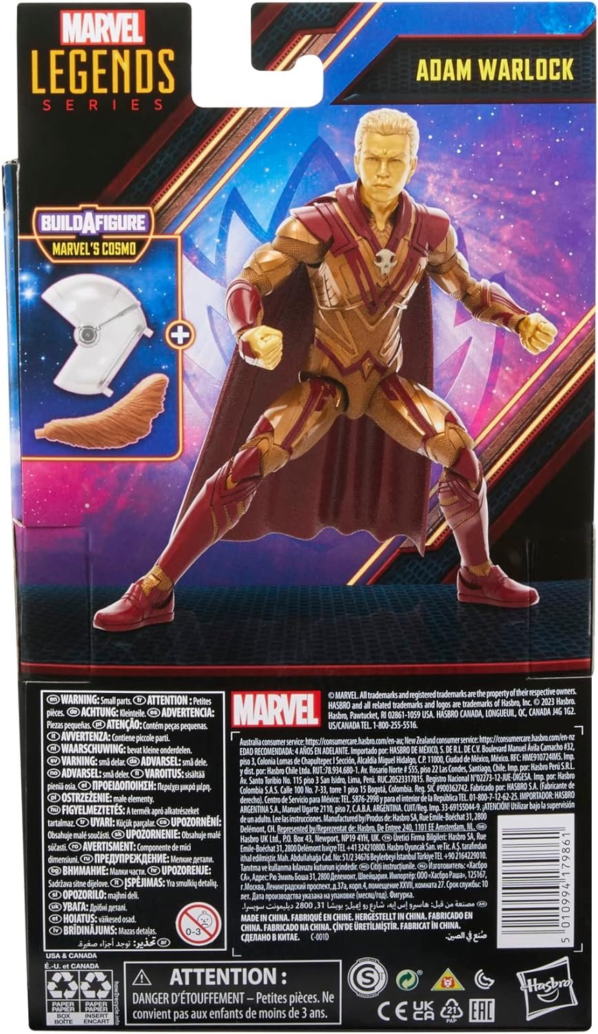 Marvel Legends Series Adam Warlock, Guardians of The Galaxy Vol. 3