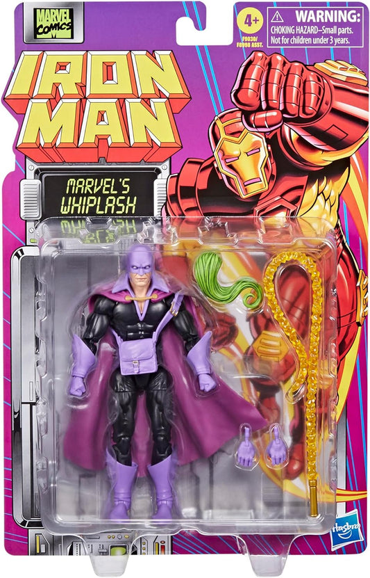 Marvel Legends Series Marvel's Whiplash, Iron Man Comics Collectible