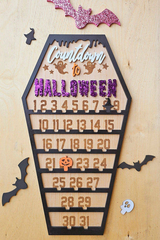 Halloween Countdown Sign