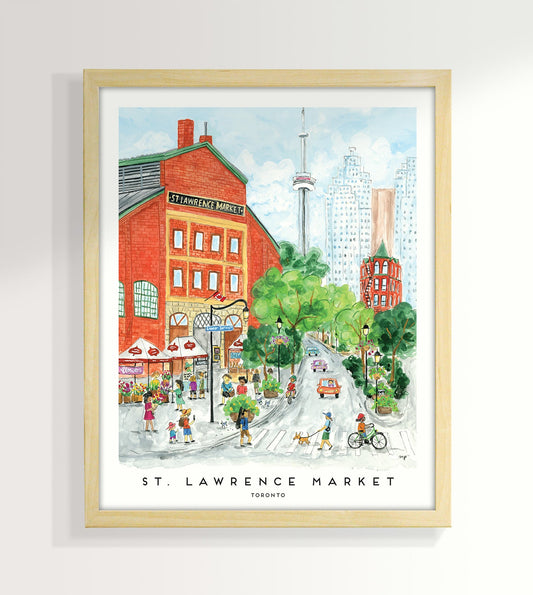 Toronto St. Lawrence Market 8x10 inch Art Print Regular price