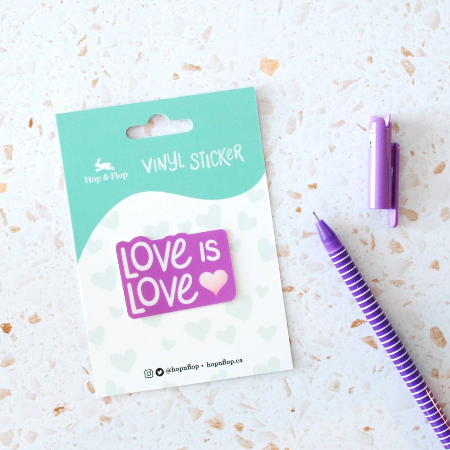 Love is Love Vinyl Sticker