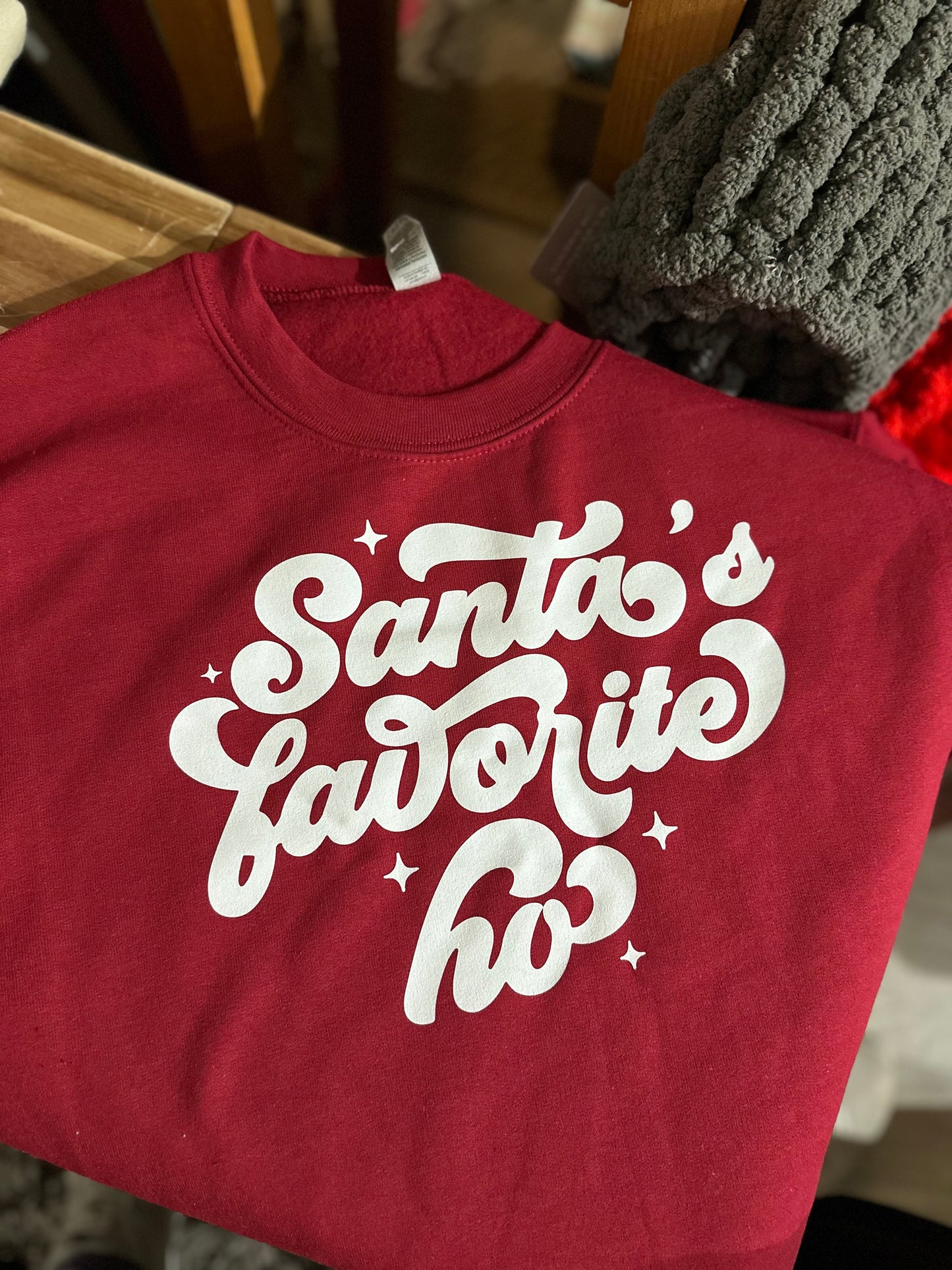 Santa's favorite Ho crewneck