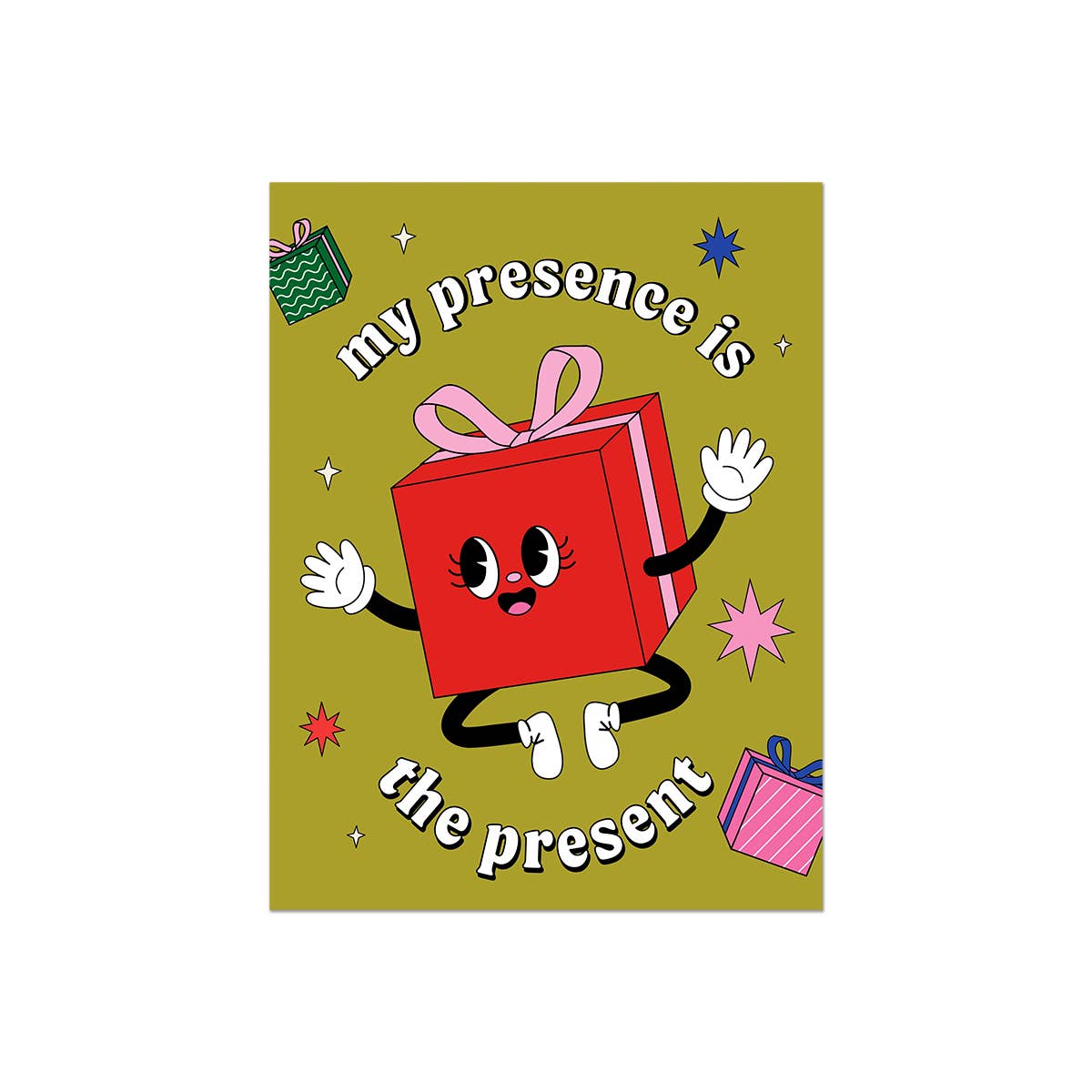 My Presence Present | Christmas Card