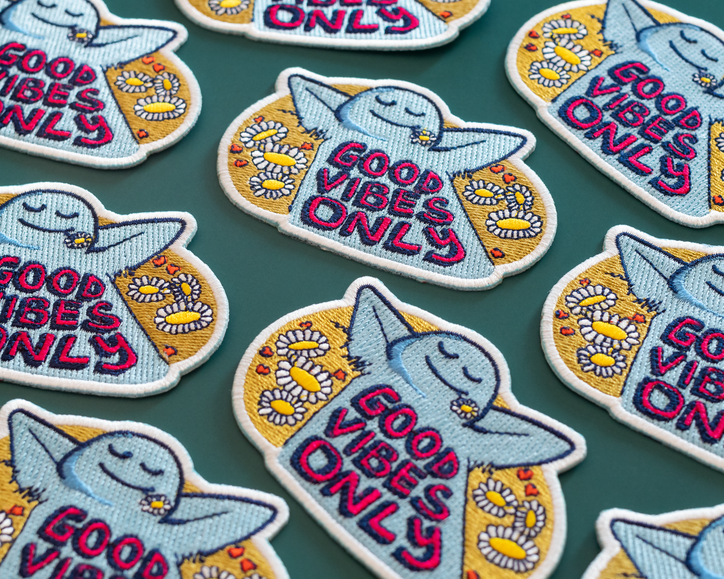 Spl p021 Good vibes only Patch