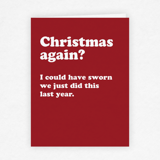 DMB 146 - Christmas Again Card