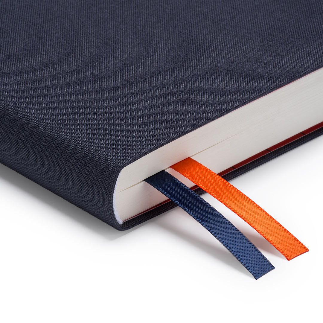Off Black Fabric Daily Planner