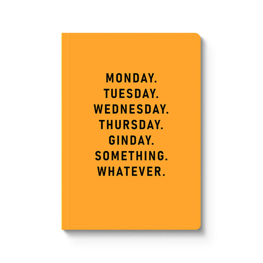 Mighty Bitey Whitey A5 Paperback Notebook (Copy)