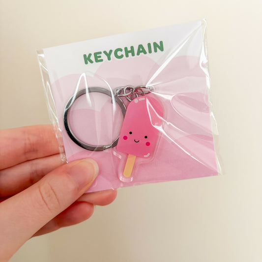 DMB 506 - Pink Popsicle Keychain